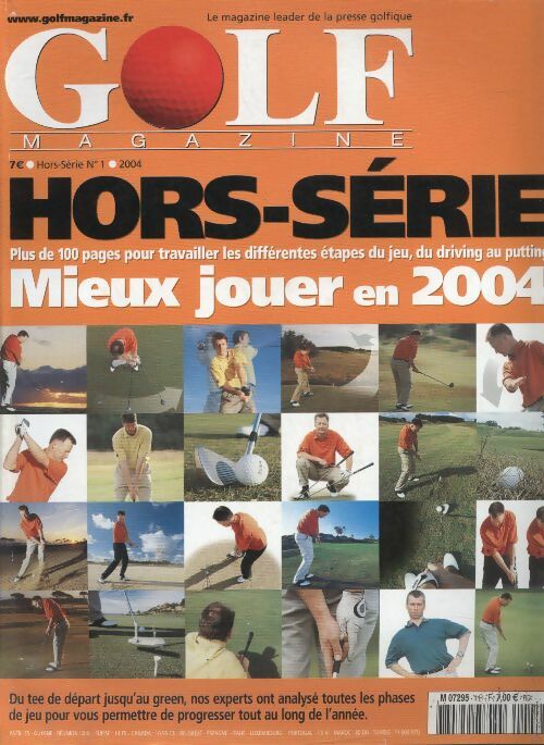 Livrenpoche : Golf magazine Hors série n°1 : Mieux jouer en 2004 - Collectif - Livre