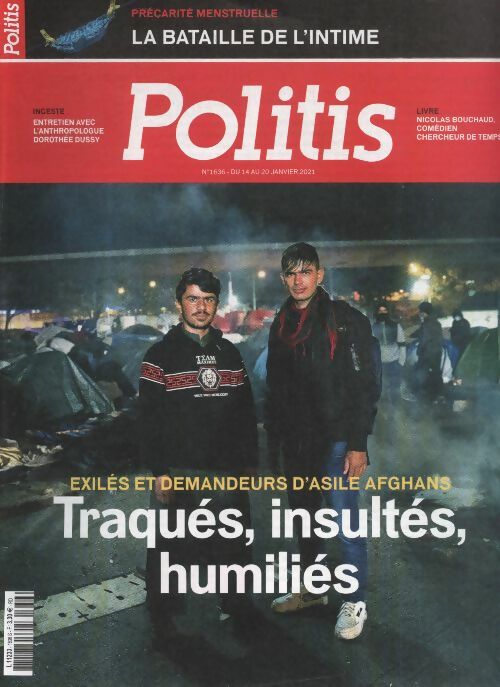 Livrenpoche : Politis n°1636 : Exilés et demandeurs d'asile afgans, traqués, insultés, humiliés - Collectif - Livre