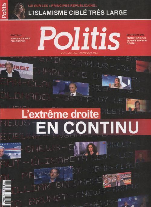 Livrenpoche : Politis n°1631 : L'extrême droite en continu - Collectif - Livre