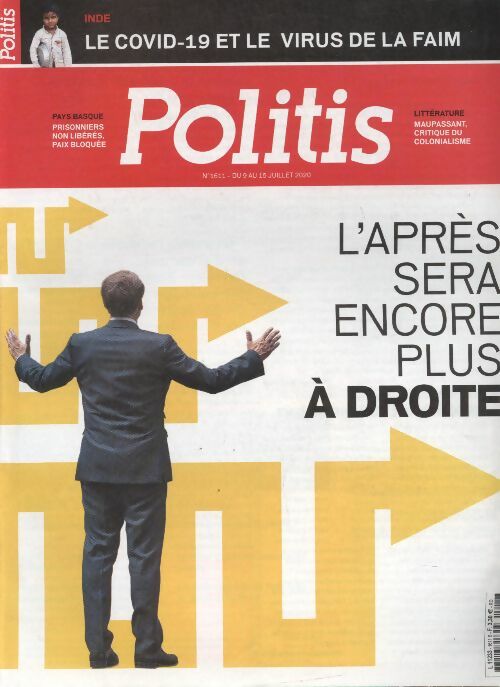 Livrenpoche : Politis n°1611 : L'après sera encore plus à droite - Collectif - Livre