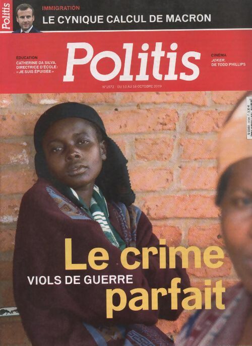 Livrenpoche : Politis n°1572 : Viols de guerre, le crime parfait - Collectif - Livre