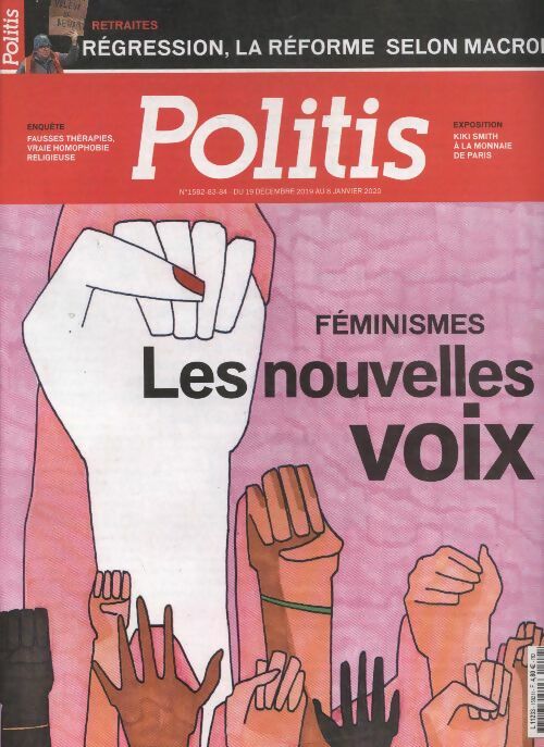 Livrenpoche : Politis n°1582-1583-1584 : Féminismes, les nouvelles voix - Collectif - Livre