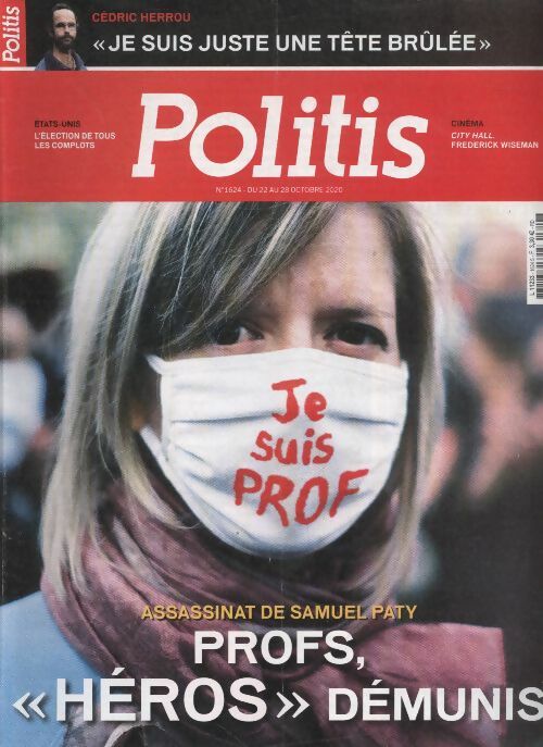 Livrenpoche : Politis n°1624 : Profs, "héros" démunis - Collectif - Livre