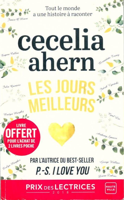 Livrenpoche : Les jours meilleurs - Cecelia Ahern - Livre