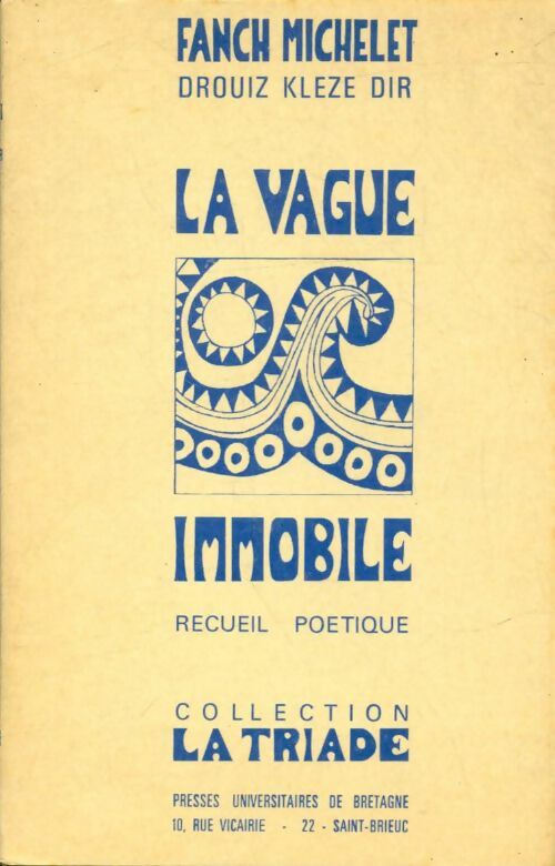 Livrenpoche : La vague immobile - Fanch Michelet - Livre