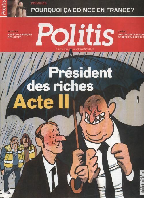 Livrenpoche : Politis n°1531 : Président des riches, acte II - Collectif - Livre
