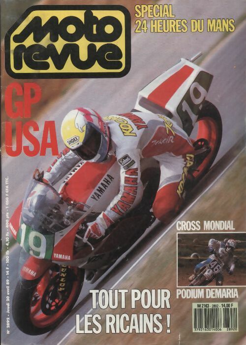 Livrenpoche : Moto revue n°2892 : GP USA, tout pour les ricains - Collectif - Livre