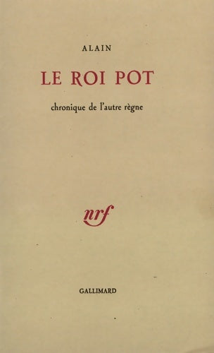 Livrenpoche : Le roi pot - Alain - Livre