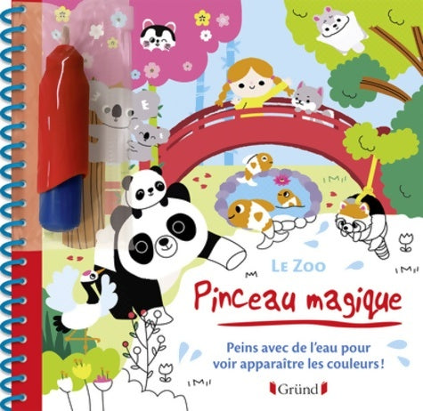 Livrenpoche : Pinceau magique : Le zoo - Clémentine Dérodit - Livre