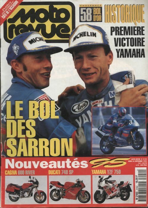 Livrenpoche : Moto revue n°3152 : Le bol des Sarron - Collectif - Livre