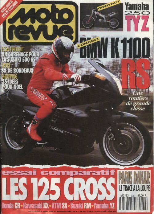 Livrenpoche : Moto revue n°3067 : Essai comparatif, les 125 cross - Collectif - Livre