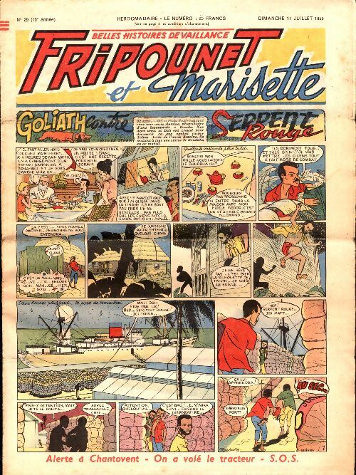 Livrenpoche : Fripounet 15e année n°29 - Collectif - Livre