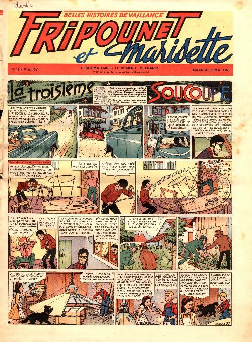 Livrenpoche : Fripounet 16e année n°19 - Collectif - Livre