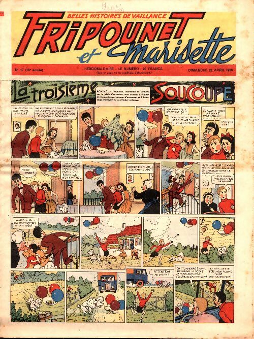 Livrenpoche : Fripounet 16e année n°17 - Collectif - Livre