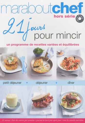 Livrenpoche : 21 menus pour mincir - Hachette - Livre