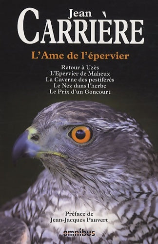 L'âme de l'épervier - Jean Carrière - Livre