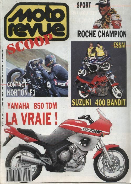 Livrenpoche : Moto revue n°2966 : Yamaha 850 TDM, la vraie ! - Collectif - Livre