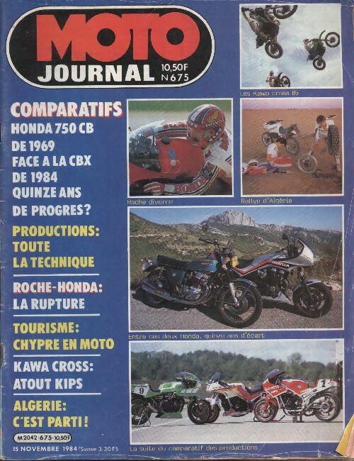Livrenpoche : Moto Journal n°675 - Collectif - Livre