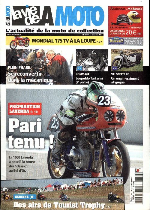 Livrenpoche : La vie de la moto n°856 : Pari tenu ! - Collectif - Livre