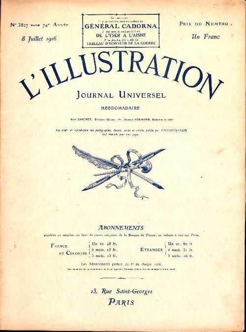 Livrenpoche : L'Illustration n°3827 - Collectif - Livre