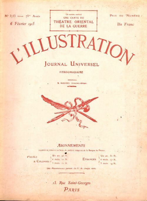 Livrenpoche : L'Illustration n°3753 - Collectif - Livre