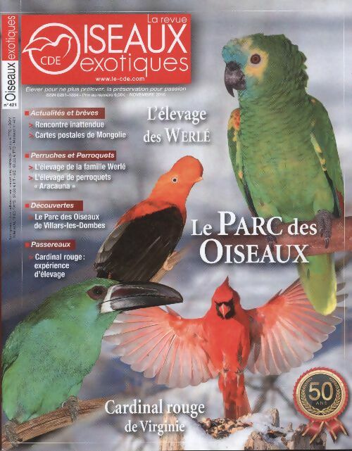 Livrenpoche : Oiseaux exotiques n°421 : Le parc des oiseaux - Collectif - Livre