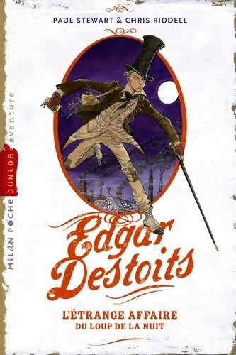 Livrenpoche : Edgar Destoits : L'étrange affaire du loup de la nuit - Paul Stewart - Livre