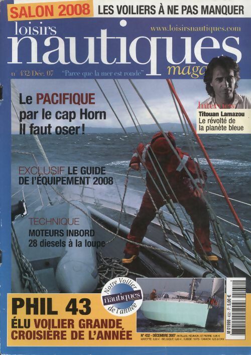 Livrenpoche : Loisirs nautiques n°432 : Le Pacifique par le cap Horn, il faut oser ! - Collectif - Livre