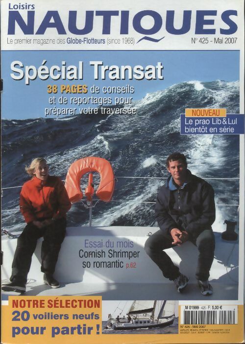 Livrenpoche : Loisirs nautiques n°425 : Spécial Transat - Collectif - Livre