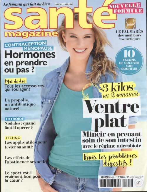 Livrenpoche : Santé magazine n°495 : Contraception ménopause, hormones en prendre ou pas ? - Collectif - Livre