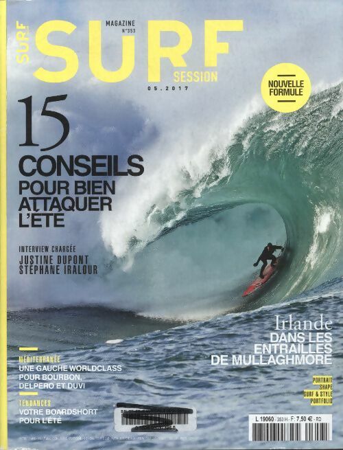 Livrenpoche : Surf Session n°353 : 15 conseils pour bien attaquer l'été - Collectif - Livre