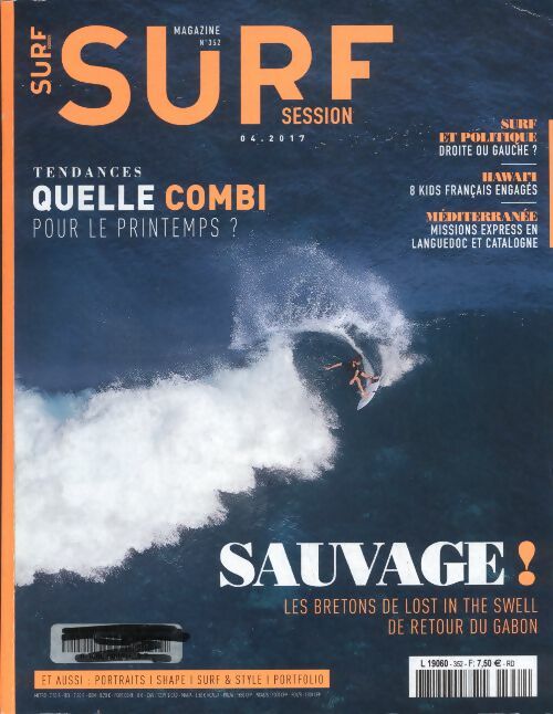 Livrenpoche : Surf Session n°352 : Quelle combi pour le printemps ? - Collectif - Livre