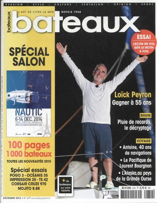 Livrenpoche : Bateaux n°679 : Spécial salon, Nautic 2014 - Collectif - Livre