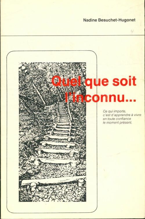 Livrenpoche : Quel que soit l'inconnu - Nadine Besuchet-Hugonet - Livre