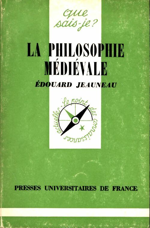 Livrenpoche : La philosophie médiévale - Edouard Jeauneau - Livre