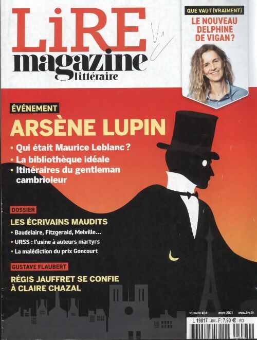Livrenpoche : Revue Lire n°494 : Arsène Lupin - Collectif - Livre