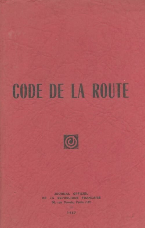 Livrenpoche : Code de la route 1967 - Collectif - Livre