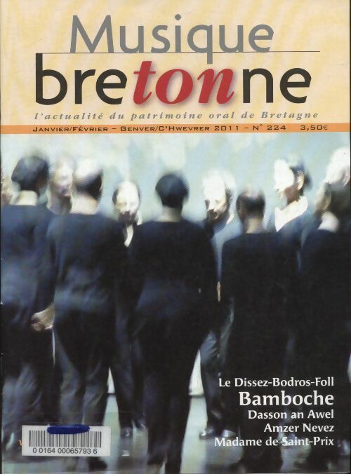 Livrenpoche : Musique bretonne n°224 - Collectif - Livre