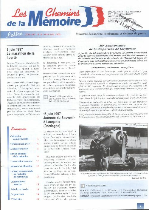 Livrenpoche : Les chemins de la mémoire n°70 : - Collectif - Livre