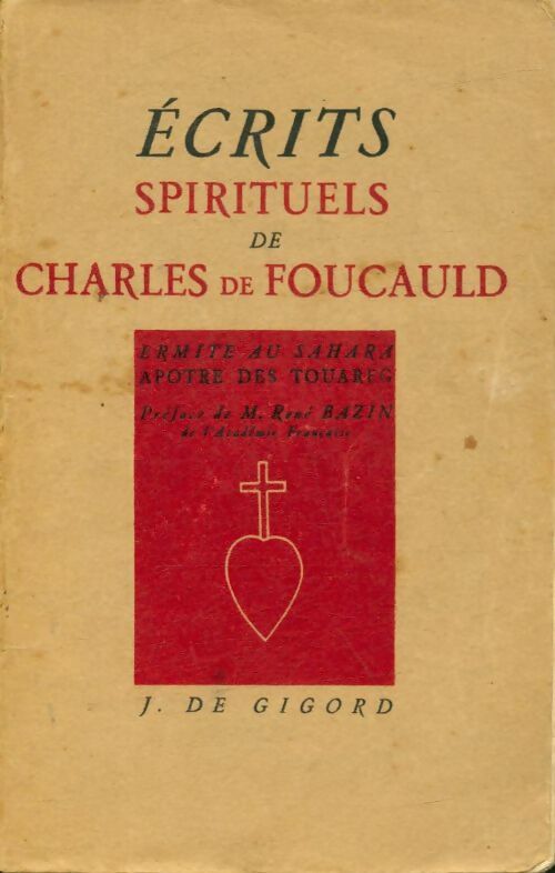 Livrenpoche : Ecrits spirituels de Charles de Foucauld - Charles De Foucauld - Livre