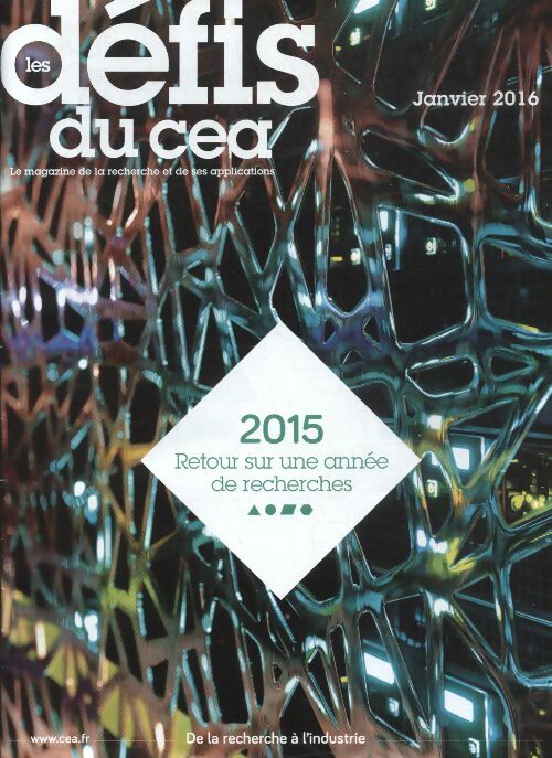 Livrenpoche : Les défis du CEA hs : Retour sur une années de recherche 2015 - Collectif - Livre