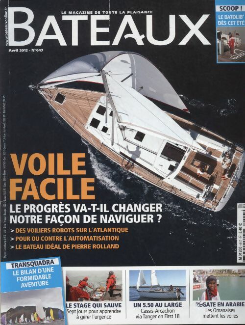 Livrenpoche : Bateaux n°647 : Voile facile - Collectif - Livre