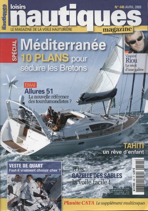 Livrenpoche : Loisirs nautiques n°448 : Méditerranée, 10 plans pour séduire les Bretons - Collectif - Livre