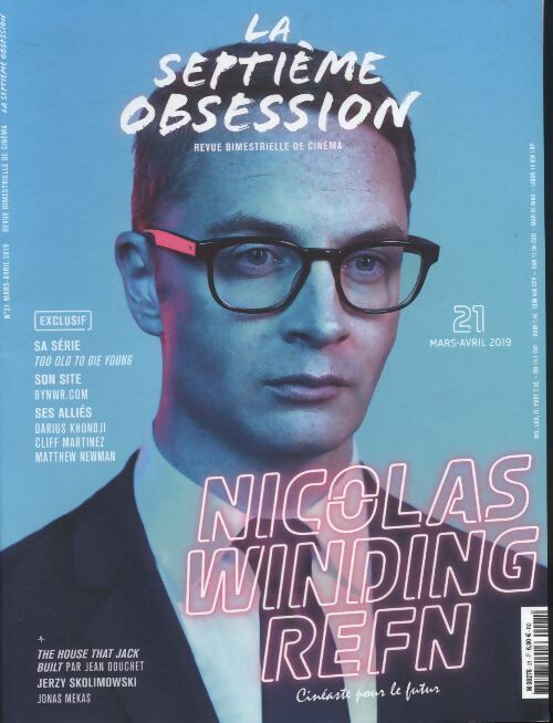 Livrenpoche : La septième obsession n°21 : Nicola Winding REFN - Collectif - Livre
