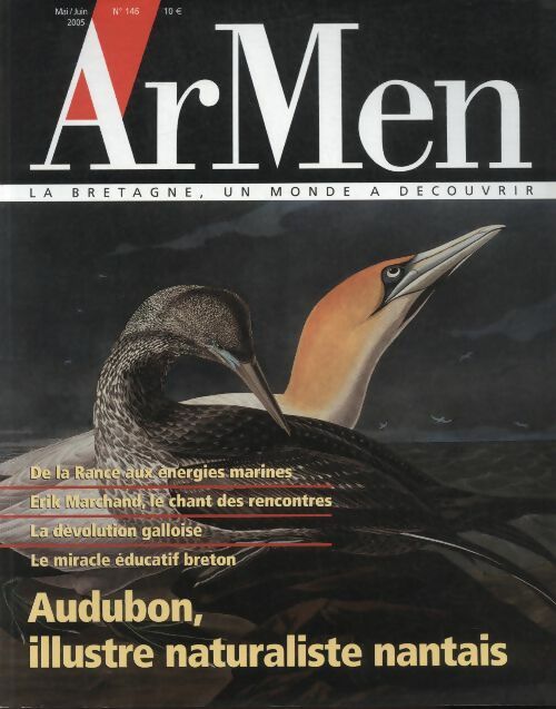 Livrenpoche : ArMen n°146 : Audubon, illustre naturaliste nantais - Collectif - Livre