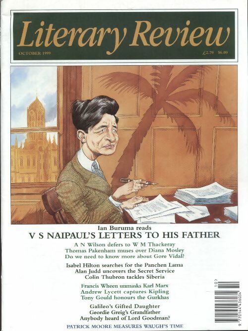 Livrenpoche : Literary Review n°256 : Ian Buruma reads V S Naipaul's letters to his father - Collectif - Livre