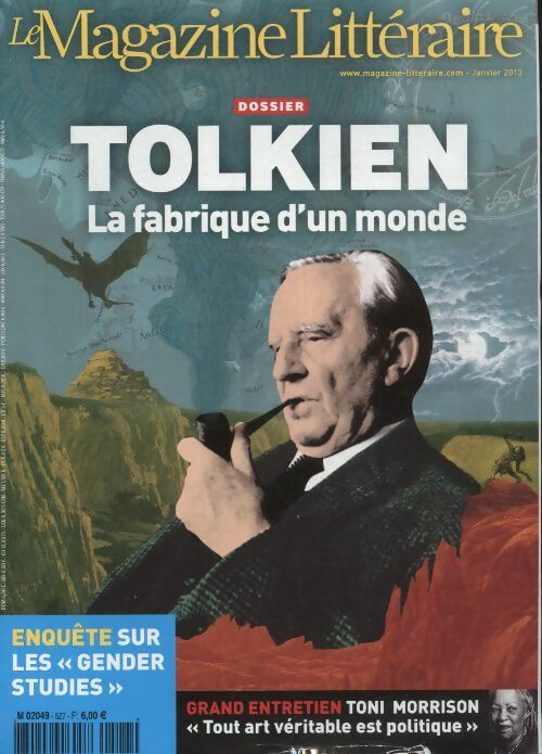 Livrenpoche : Magazine littéraire n°527 : Tolkien la fabrique d'un monde - Collectif - Livre