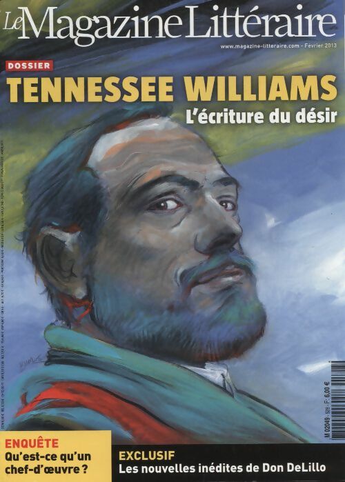 Livrenpoche : Magazine littéraire n°528 : Tennessee Williams, l'écriture du désir - Collectif - Livre