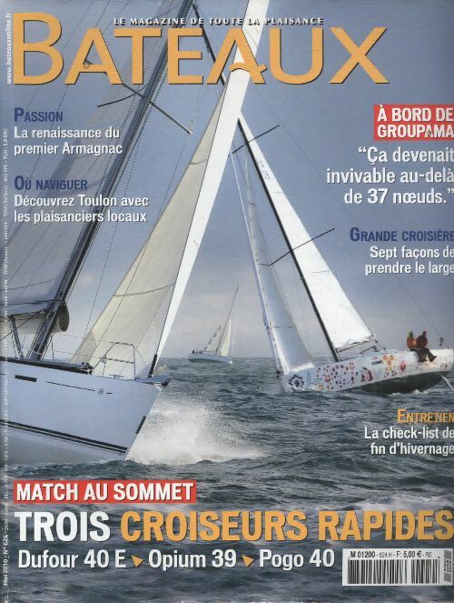 Livrenpoche : Bateaux n°624 : Trois croiseurs rapides - Collectif - Livre