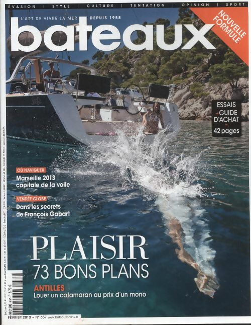 Livrenpoche : Bateaux n°657 : Plaisir 73 bons plans - Collectif - Livre